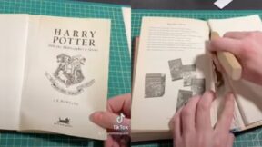 Activist Bookbinder Removing J.K. Rowling's Name From Her Own Books In Protest