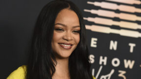Rihanna attends an event for her lingerie line Savage X Fenty at the Westin Bonaventure Hotel in Los Angeles on on Aug. 28, 2021. Rihanna is set to star in the Super Bowl in February 2023, the NFL announced Sunday, Sept. 25, 2022. (Photo by Jordan Strauss/Invision/AP, File)