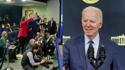 'Give Me a Break!' Biden scolds reporters Screaming questions after flying object remarks