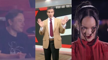 Elon Musk Chris Russo Rihanna