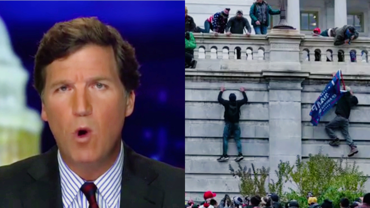 Brutal New Texts Reveal Tucker Carlson and Producer Trashing 'Deadly' Trump Incitement They Now Whitewash