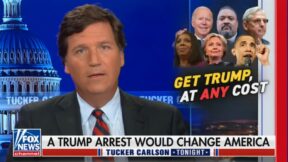 Tucker Carlson calls on Biden to save Trump