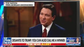 Piers Morgan and Ron DeSantis