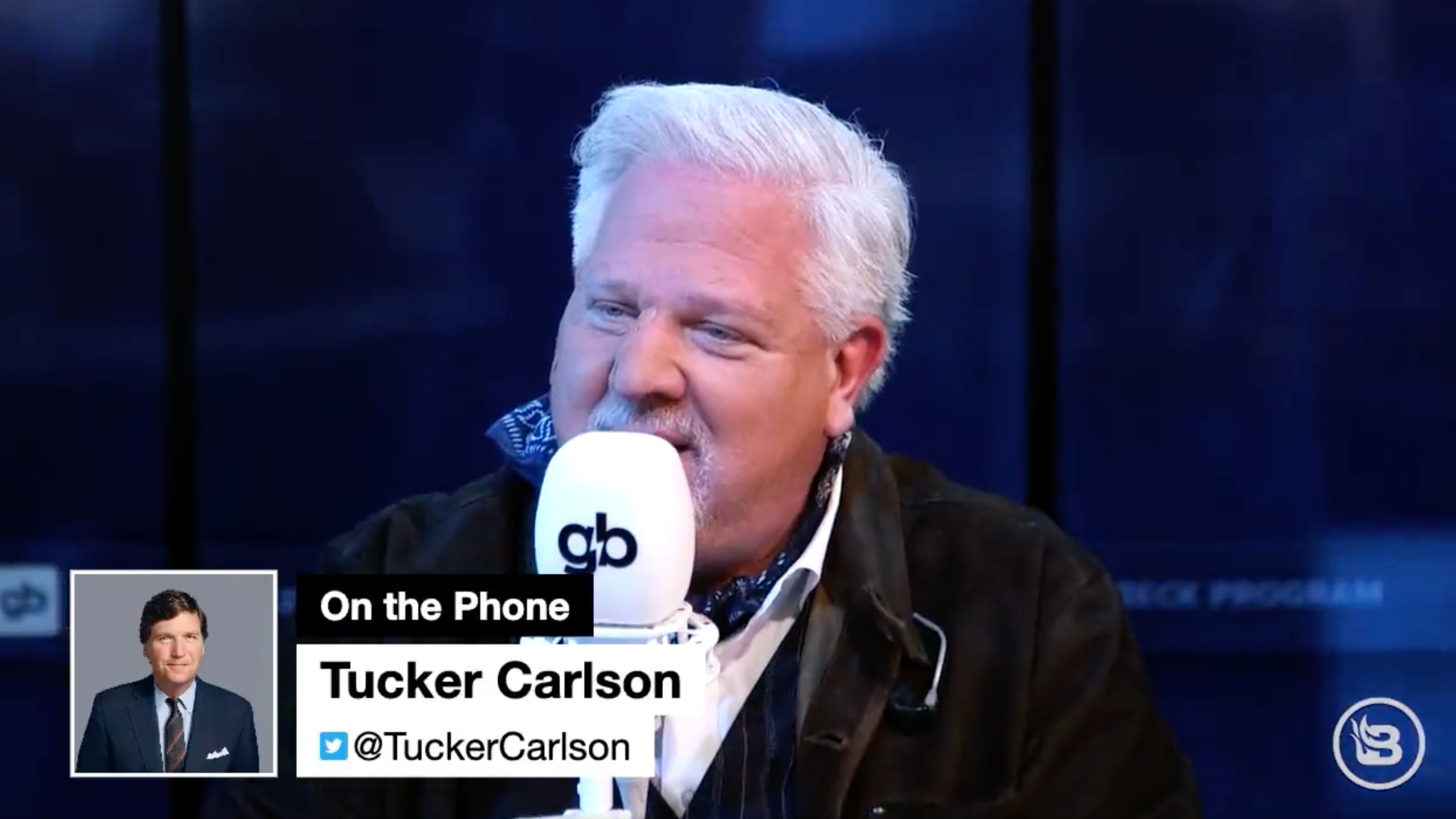 Tucker Carlson Tells Glenn Beck No Journalists Have Asked Him for Jan. 6 Tapes