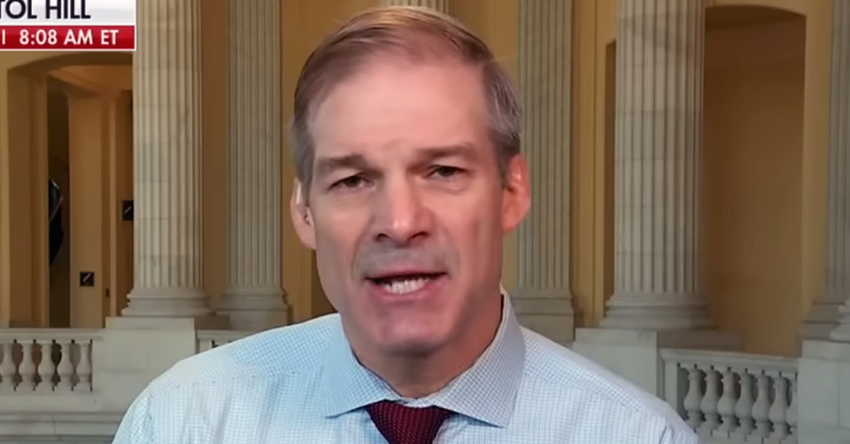JUST IN: Jim Jordan Throws His Hat in the Ring for House Speaker