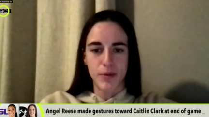 Caitlin Clark on ESPN