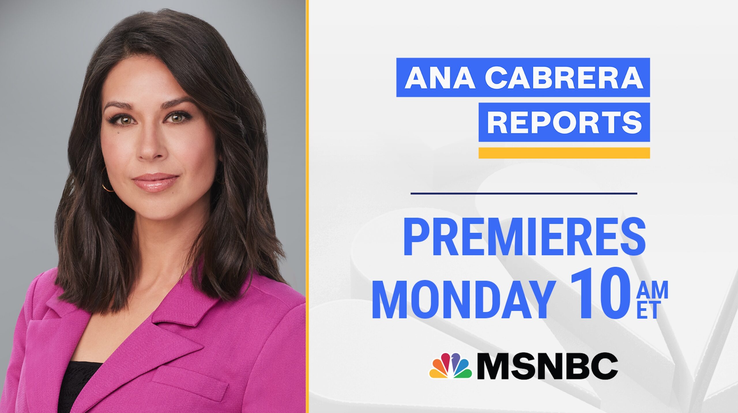 Ana Cabrera to Host New Weekday Show for MSNBC