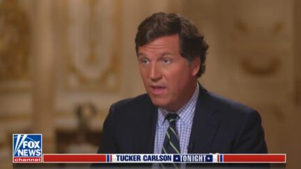 Tucker Carlson surprised