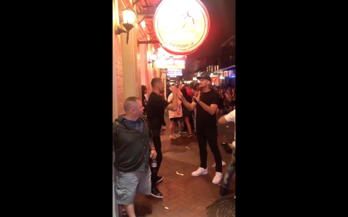 Nate Diaz knocks out Logan Paul lookalike