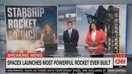 CNN News Central watching SpaceX Starship launch