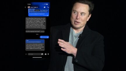 Elon Musk tweets conversations with Matt Taibbi
