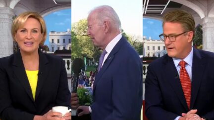 'YAY! Strike Up The Band!' Mika and Joe Scarborough Celebrate Biden Pseudo-Announcement