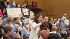 AOC Town Hall Chaos