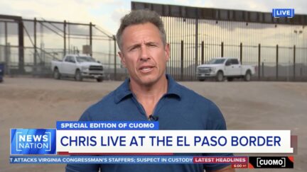 Chris Cuomo at the El Paso border