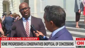 Jamaal Bowman and Manu Raju