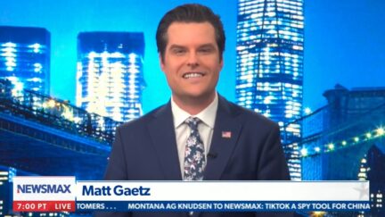 Matt Gaetz hosting Newsmax