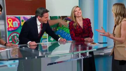'Stop Jumping On Her!' CNN Crew Cracks Up When Berman Torpedoes Meager Offering of Girl Scout Cookies