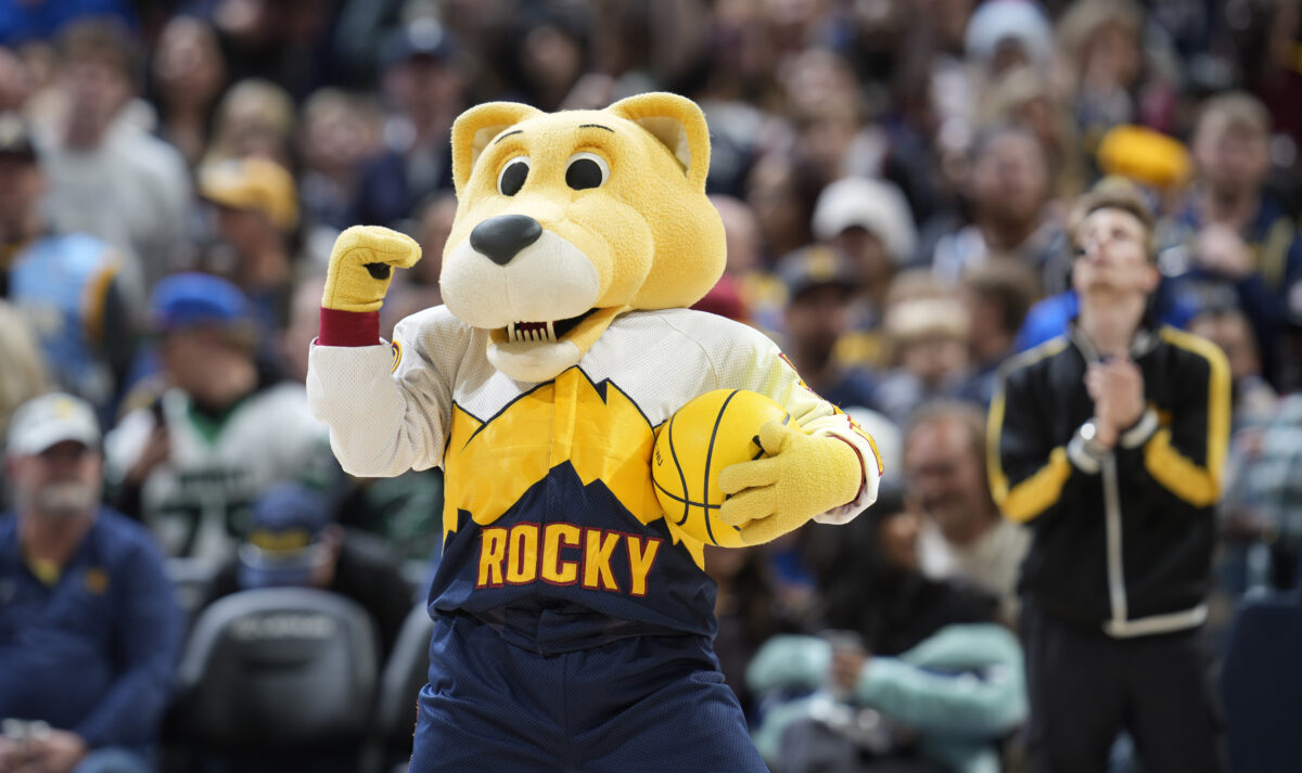 Denver Nuggets mascot Rocky the Mountain Lion