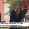 CNN Reporter Bombards Trump With Shouted Questions About Bombshell Report 'How Did Those Documents Get To Bedminster, Sir'