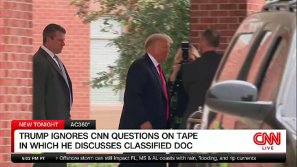CNN Reporter Bombards Trump With Shouted Questions About Bombshell Report 'How Did Those Documents Get To Bedminster, Sir'
