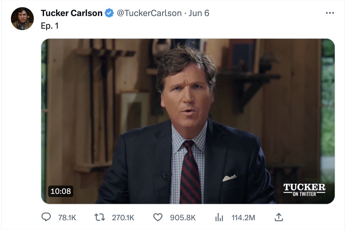 Tucker Carlson on Twitter
