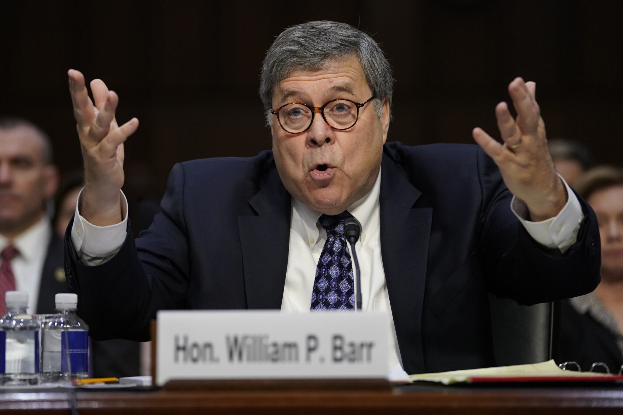 Bill Barr Won't Say If He'll Vote For Trump Or Biden In 2024