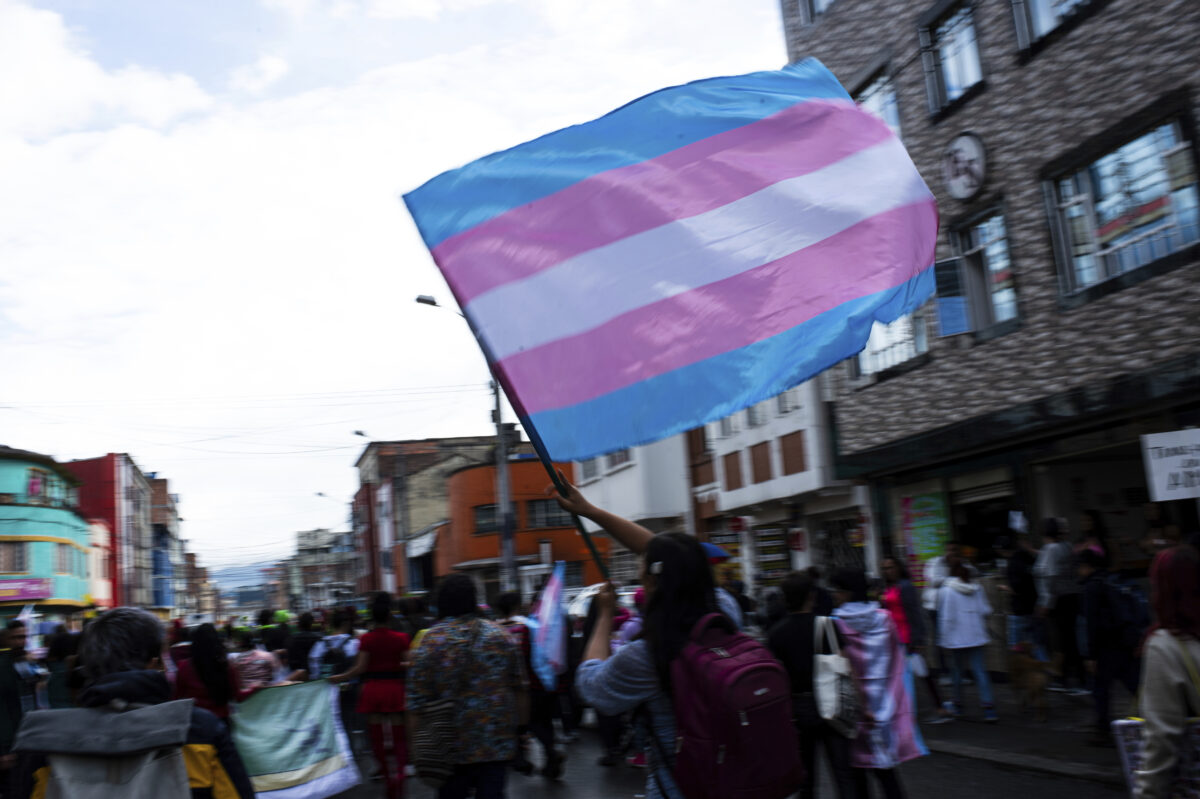 Transgender protest