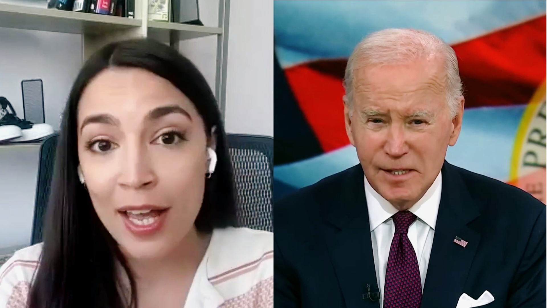 vAOC Endorses Joe Biden For President — And Gets Torn Apart By Biden Opponents on Left