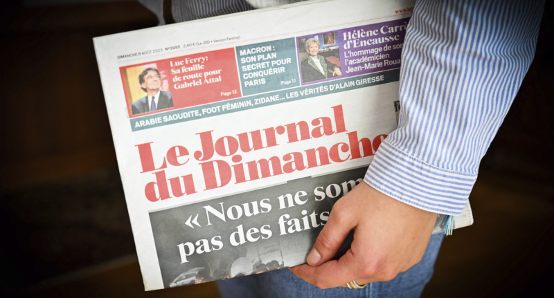 Half of Staffers at French Paper Quit, Media Crisis?