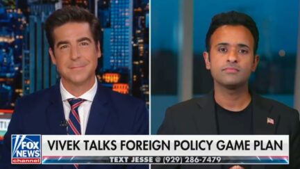 Jesse Watters and Vivek Ramaswamy