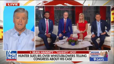 Sean Hannity on Fox and Friends