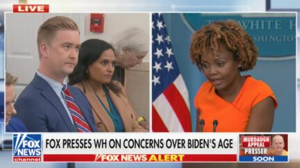 Karine Jean-Pierre, Peter Doocy Spar on Ridiculous Question