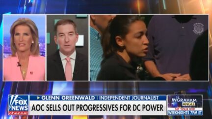 Laura Ingraham and Glenn Greenwald