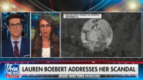 Jesse Watters and Lauren Boebert