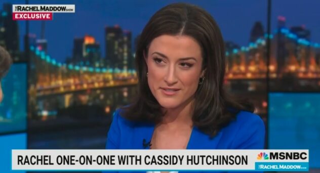Cassidy Hutchinson on MSNBC