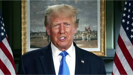 'This Country Will Die!' Trump Rants About 'Terrorist' Migrants In Friday Night Video Plea For More Donations Ahead of Deadline