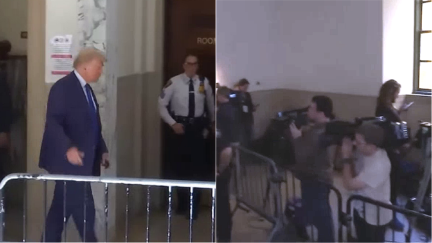 1 'Did You Violate The Gag Order Just Now' Reporter Grills Trump After Rant Attacking Fraud Trial Witness-Prosecutor