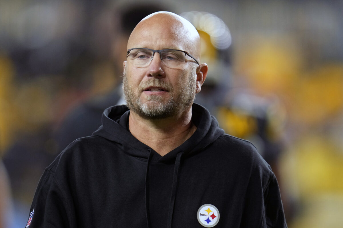 Pittsburgh Steelers offensive coordinator Matt Canada