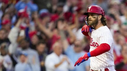 Bryce Harper home run celebration