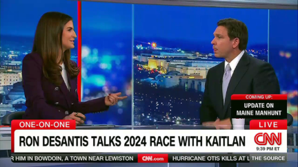 CNN's Kaitlan Collins Asks 'Can Trump Beat Biden' To End Intense DeSantis Interview
