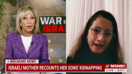 'I Can't Be Sympathetic!' Israeli Mom Whose Kids Were Taken By Hamas Goes Off When Andrea Mitchell Asks About 'Attacks On Gaza'