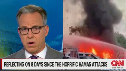 'Shalom — Salaam Alaikum!' CNN's Jake Tapper Wishes Peace For 'All Of Us' In Unsparing Commentary On Israel-Hamas War