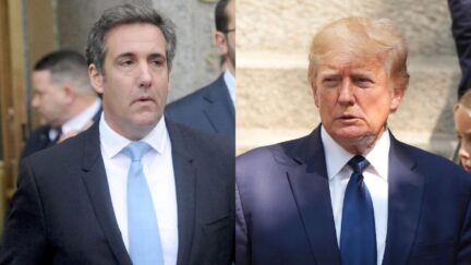 Michael Cohen and Donald Trump