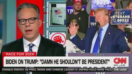 CNN's Jake Tapper Says Trump Nazi-Like Speech 'Isn't Just Rhetoric' — Has Introduced 'Element Of Violence'
