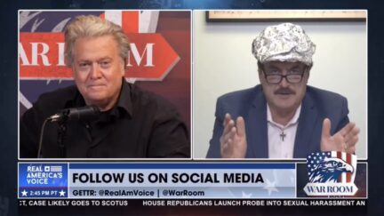 Mike Lindell Dons Literal Tin Foil Hat While Talking About Voting Machine Trial (mediaite.com)