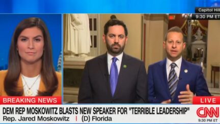 Jared Moskowitz and Kaitlan Collins