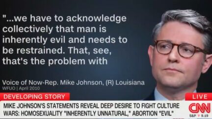 CNN Unearths Audio of New House Speaker Calling Humans ‘Inherently Evil’ and Abortion a ‘Holocaust’ (mediaite.com)