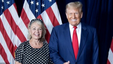 Roseanne Barr and Donald Trump