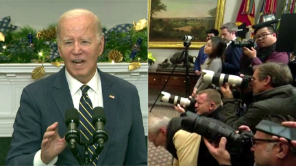 'It's Just a Bunch of Lies!' President Biden Bristles When NY Post Reporter Asks About Hunter and Impeachment Inquiry
