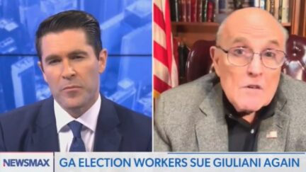 Rob Schmitt and Rudy Giuliani